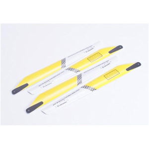 White/Yellow Main Rotor Blades Set