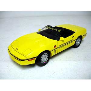 Chevy Corvet Indy 500 Pace 1986 Yellow (1/18)
