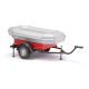Fire truck trailer with inflatable boat (H0)