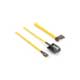 3-piece Painted Hand Tools Shovel/Axe/Pry Bar