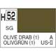 H052 Semi-Gloss Olive Drab 10ml
