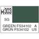 H303 Semi-Gloss Dark Green FS34102 10ml
