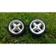 Front Chrome Revoltution Wheels and Tyres JAP46 (1/12)