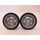Front Silver Ford Granada Wheels and Tyres JAP46 (1/12)