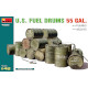 U.S. Fuel Drums 55 Gal. (1/48)