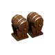 Beer Barrel with Trump Stand (4Pcs)