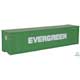 40' Hi-Cube Container Evergreen (H0)