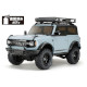 CC-02M Ford Bronco 2021 Blue-Gray Painted Body 4WD Kit (1/10)