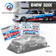 Ongespoten body BMW 320i Winston voor M-chassis (1/10)