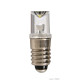 LED lamp white with threat socket E 5,5, 5 pieces