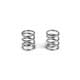 XII Front Coil Spring C=4.0 - Silver (2)